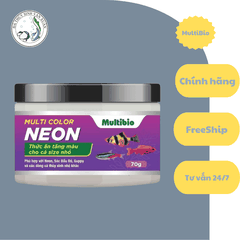 Thức Ăn Cho Cá Cảnh MULTI COLOR Neon – Hộp 70g