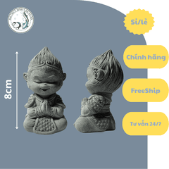 Tượng Tôn Ngộ Không Sa Thạch - Tượng Trang Trí Thủy Sinh, Tiểu Cảnh