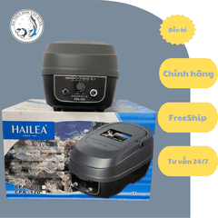 Máy Thổi Khí OXY Tích Điện Cho Hồ KOI, Hồ Cá Cảnh HAILEA CP-60, CP-120