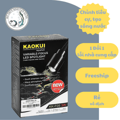 Đèn Led Rọi Kaokui KK-F05 3W Mini Điều Chỉnh Tiêu Cự Spotlight, Hiệu Ứng Sóng Nước