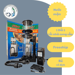 Máy tách bọt protein skimmer cho bể cá biển Jebo 520 - 90w