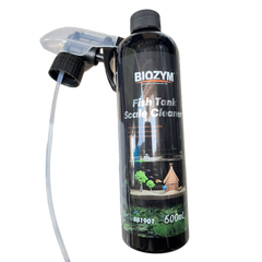 Chai Xịt Tẩy Cặn Canxi Bể Cá Biozym Fish Tank Scale Cleaner chai 500ml an toàn cho cá tép và thực vật hồ cá