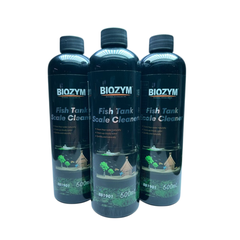 Chai Xịt Tẩy Cặn Canxi Bể Cá Biozym Fish Tank Scale Cleaner chai 500ml an toàn cho cá tép và thực vật hồ cá