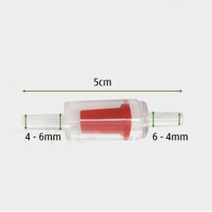 BỘ 9 PHỤ KIỆN, 5m Dây Oxy, 2 Đá Sủi, 2 Van 1 Chiều, 2 Nút Hít Kính, 2 Van Tăng Giảm, 2 Ống Nối 2 Đầu, 2 Chia 3, 1 Chia 4