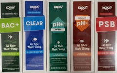Bộ Sản Phẩm Vi Sinh KOIKA BAC+ Clear PSB Tăng giảm PH cho cá cảnh
