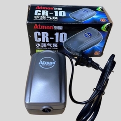Máy sủi oxy Atman CR 10, CR 40 Chống Ồn [TẶNG KÈM DÂY VÀ ĐÁ SỦI]