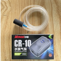 Máy sủi oxy Atman CR 10, CR 40 Chống Ồn [TẶNG KÈM DÂY VÀ ĐÁ SỦI]
