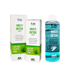MULTI DETOX chai 100 200ML khử độc tố nước nuôi cá cảnh nhanh chóng an toàn