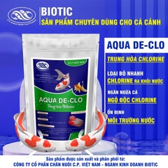 AQUA DE-CLO SẢN PHẨM TRUNG HÒA CHLORINE TRONG BỂ CÁ