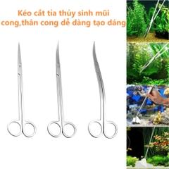 Kéo, Nhíp Cắt Tỉa Cắm Cây Thủy Sinh Jeneca Inox Chống Gỉ Chuyên Cho Thủy Sinh