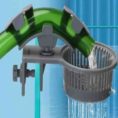Kẹp Cố Định Ống Nước VOONLINE Có Giỏ – Giữ Ống Gọn Gàng, Hỗ Trợ Vệ Sinh Hồ Cá