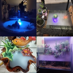 Máy phun sương tạo khói hồ cá mini hiệu Jeneca + Nguồn adapter