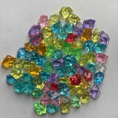 Sỏi Thủy Tinh Tròn Dẹp Đủ Màu Trang Trí Thủy Sinh Hồ Cá Tiểu Cảnh Chậu Cây [320g]