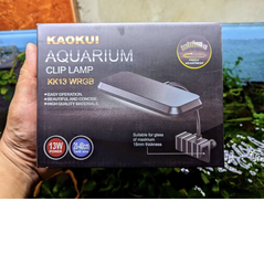 ĐÈN LED Kẹp KaoKui 13 WRGB Phù Hợp Hồ 20-40cm