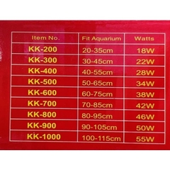 Đèn led siêu sáng kaokui 6 hàng bóng bật tắt 3 chế độ màu cho bể cá bể thủy sinh- Đèn thay đổi màu sắc giá rẻ nhất