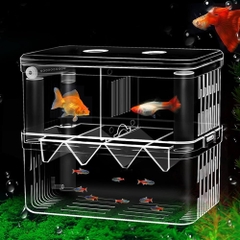 Lồng Đẻ Cho Cá , Lồng Ấp Cá Bảo Vệ An Toàn Cho Cá Con 18.5X9X15.5CM