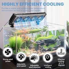 Quạt làm mát bể thủy sinh, bể cá MARINE 2-4-6 cánh