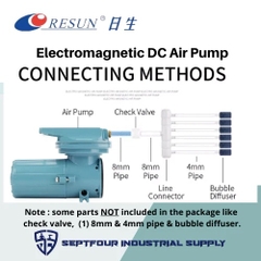 RESUN MPQ - 902 903 904 905 906 MÁY SỦI OXY CHẠY BẰNG ẮC QUY 12V[TẶNG DÂY VÀ ĐÁ SỦI]