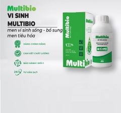 Vi Sinh Multibio Plus - Bản Nâng Cấp Đặc Biệt - Bổ Sung Thêm Men Tiêu Hóa Cho Cá Cảnh 250ML