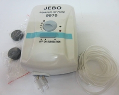 Máy Sủi OXY Sạc Điện 2 Vòi JEBO 9970 | 9950 Cho Hồ Cá, Vận Chuyển