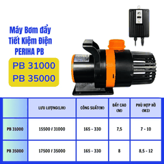 Máy Bơm Lưu Lượng Nước Lớn Cho Hồ Thủy Sản Hồ Cá Periha PB 31000 PB 35000(31m3.h & 35m3.h)