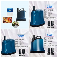 BƠM CHÌM SOBO WP 100D 200D 300D 500D  CHO HỒ CÁ CẢNH