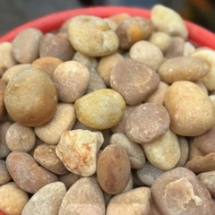 Đá Sỏi Thạch Anh Vàng Tự Nhiên Trang Trí Phong Thủy 1kg