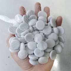 Sỏi Thủy Tinh Tròn Dẹp Đủ Màu Trang Trí Thủy Sinh Hồ Cá Tiểu Cảnh Chậu Cây [320g]