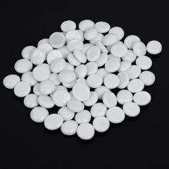 Sỏi Thủy Tinh Tròn Dẹp Đủ Màu Trang Trí Thủy Sinh Hồ Cá Tiểu Cảnh Chậu Cây [320g]