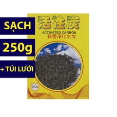 THAN HOẠT TÍNH LỌC NƯỚC HỒ CÁ 250GRAM