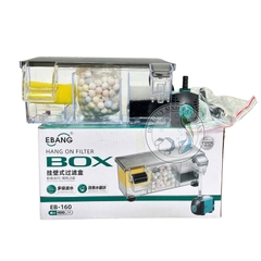 LỌC TRÀN EBANG EB 150, 160, 170 – NHỎ GỌN, DỄ DÙNG, KÈM VẬT LIỆU LỌC  – GIẢI PHÁP LỌC NƯỚC CHO HỒ CÁ