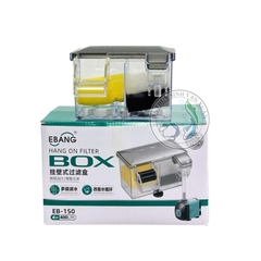 LỌC TRÀN EBANG EB 150, 160, 170 – NHỎ GỌN, DỄ DÙNG, KÈM VẬT LIỆU LỌC  – GIẢI PHÁP LỌC NƯỚC CHO HỒ CÁ