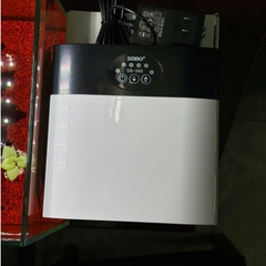 [Tặng kèm dây và đá sủi] Máy Sủi Oxy Tích Điện SOBO SB-568 4 Vòi – Sủi Mạnh, Pin Trâu, Chạy Êm