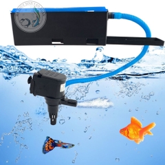 Bộ Máy Bơm Lọc Nước RS388 – Máy Lọc Hồ Cá Mini, Hút Cặn, Tạo Dòng Nước Cho Hồ Cá Cảnh
