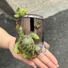 Tiểu Cảnh Rương Kho Báu (Cao Cấp) Trang Trí Hồ Cá, Bể Cá, Chậu Cây, Tiểu Cảnh Terrarium