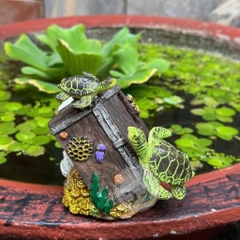 Tiểu Cảnh Rương Kho Báu (Cao Cấp) Trang Trí Hồ Cá, Bể Cá, Chậu Cây, Tiểu Cảnh Terrarium