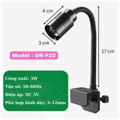 Đèn Rọi Mini Deyao DR-F22 3W LED USB - Đèn Spotlight Có Chỉnh Tiêu Cự, Tăng Giảm Cường Độ Sáng, Đổi Màu