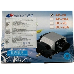 Máy Sủi Oxy Resun AP-20 / AP-30 / AP-50 Sục Khí Hồ Cá, Hồ Thủy Sinh, Nuôi Cá Tôm Tép