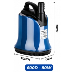 BƠM CHÌM SOBO WP-600D/ WP-700D CHO HỒ CÁ CẢNH, HỒ KOI, HỒ THỦY SINH