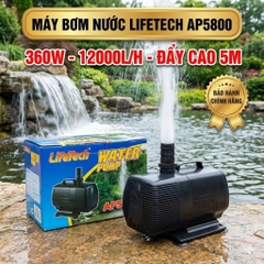 Máy Bơm Chìm Lifetech AP-5800 – Bơm Hồ Cá Koi, Thác Nước Công Suất Lớn