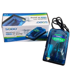 Máy Sủi Oxy SOBO SB-248A SB-348A Máy Bơm Oxy Hồ Cá Cảnh Hồ Thủy Sinh 1 Vòi 2 Vòi Êm Tiết Kiệm Điện