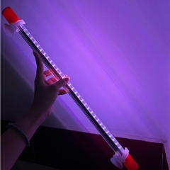 Đèn Led T8 Xuanmeilong Thủy Tinh Limited 2 hàng led - Led XML Chuyên Dụng Đỏ Cá