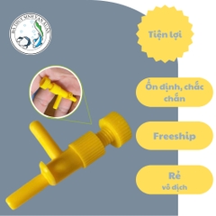 Van Khóa Điều Chỉnh Lưu Lượng Khí 4li 5li Cho Máy Sục Oxy, Hệ Thống Tưới Nhỏ Giọt