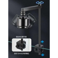 ĐÈN RỌI KAOKUI KK-09 – 3 CHẾ ĐỘ ÁNH SÁNG, CHỈNH TIÊU CỰ LINH HOẠT CHO HỒ CÁ THỦY SINH
