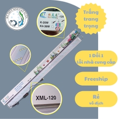 Đèn LED Hồ Cá XuanMeiLong XML120 20W 120cm Cho Bể Cá Cảnh, Thủy Sinh Ánh Sáng Trắng
