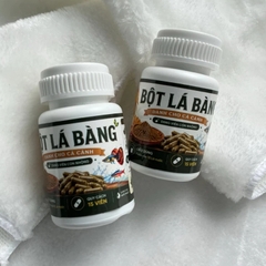 Bột Lá Bàng Dạng Viên Cho Cá Cảnh 15 Viên Kháng Khuẩn, Giảm Stress, Hỗ Trợ Lành Vây, Ổn Định Nước
