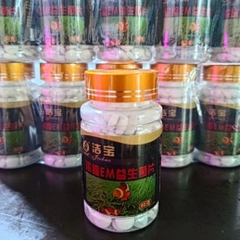Vi Sinh EM Viên Nén JIEBAO 80g Bổ Sung Lợi Khuẩn, Làm Trong Nước Hồ Cá Cảnh, Hồ Thủy Sinh