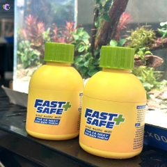 Dung Dịch Khử Clo FAST SAFE 100ml Cho Hồ Cá Cảnh Xử Lý Nước Mới, Trung Hòa Clo, Bảo Vệ Cá