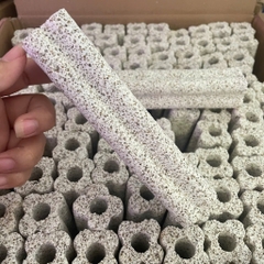 [ Combo HOT ] Sứ Thanh Muối Tiêu, Mai Vàng  Đa Giác 8 Rãnh Size Lớn 10x3cm Vật Liệu Lọc Bể Cá, Hồ Cá