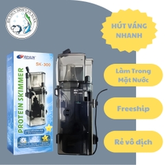 Máy Lọc Váng Hồ Cá Resun SK-300 Chính Hãng, Hút Váng Dầu, Làm Trong Mặt Nước Cho Hồ Thủy Sinh